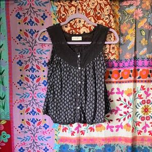 Lucky Brand Black Lace Camisole